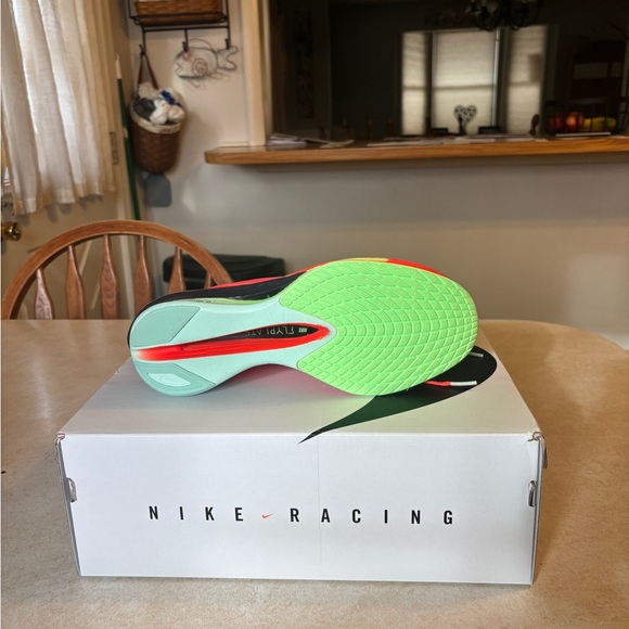 Nike ZoomX Vaporfly Next% 4 in Bright Crimson and White